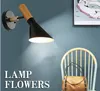 Nordic Wall Lamp Modern Vanity Light Bedroom Industrial Decor Iron Mirror Lights Stair Light Loft Decor Bathroom Fixtures