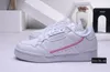 Continental 80 Rascal Кожаная повседневная обувь White OG Core Black Triple White Pink Мужские модные кроссовки Fashion Powerphase Calabasas Повседневная обувь 40-45