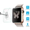 Para Apple Watch 2 3 4 0,2 mm 2.5D 9H Protector de pantalla Flim de vidrio templado LCD con paquete Retal