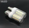 E27 E14 24W SMD5730 LED 램프 7W 12W 15W 18W 220V 110V 옥수수 조명 LED 전구 샹들리에 36 48 56 69 72 LED