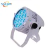 Outdoor waterproof par light IP65 stage flat par led matrix light RGBWAU 6in1 par club lights for dj disco party club