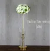 10 pièces 80 cm de haut acrylique cristal mariage route plomb mariage pièce maîtresse événement mariage décoration/événement fête décoration pour table