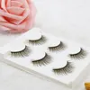 3 Pairs Natural 3D False Eyelashes Beauty Make up Thick Cross Eye Lashes Extension Women Fashion Makeup Tool