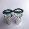 14mm 18mm Glastabakschale Farbmischung Bongschale Doppelschichten Männliche Schüssel Zubehörkegel Rauchpfeifen Dab Rig Trichter Glasrauchschalen