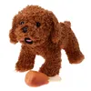 Cheveux de chiens de compagnie Chew Jouets Chew Jouets Puppy Son Brillonneur Chew Jouets pour chiens Funny Puppy jouet