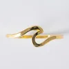 Wholesale fashion ocean wave ring korean style simple band wedding wave ring cheap price hot sale new jewelry for women wedding gift