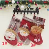 Kerstkousen Santa Sokken Geschenken Kinderen Snoepzakken Kerstdecoratie Home Kerstboom Decoraties