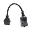 J1939 9PIN Diesel Samica do OBD2 16Pin żeński samochód ciężarowy adapter