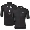 2019 Pro Team PNS Summer Cycling Jersey for Men krótkie rękaw Szybki suchy rower MTB Tops Ubranie Zużycie silikon