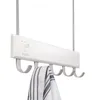 Over Door Hooks Multifunktion Hanging Rack Wood Coat Hanger Door Hook Rack Vägg hängande för tygbyxor Hat Handduk F1120695