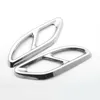 Car Tail Throat Exhaust Pipe Frame Decoration Stickers Trim For Mercedes Benz A Class A180 200 2019 Stainless Steel Styling