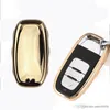 Nuovo Styling Soft TPU Key Rings Cover per protezione per A4 A4 A5 A6L Q5 S5 S7 Coperchio di stile per auto Shell Car Case8533583