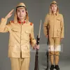 Oficial imperial japonês tradicional vintage trajes verdes palco drama mostrar uniforme militar japonês traje militar japonês