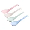 Wheat Straw Soup Spoon Multifunctional Tableware Plastic Porridge Dinner Spoon for Home Reataurant Fast Shipping ZC1384