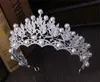 Fashion Wedding Bridal Tiaras Crowns Faux Pearls Rhinestone Bride Headpieces Jewelry Party Crown High Quality Hair Accessories