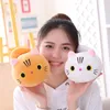 25-50 cm Japanse cartoon schattige zachte kut kat pluche kussen kitten vormige gevulde kussen kawaii speelgoed kinderen kinderen cadeau 3804
