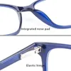 Partihandel-Clear Retro Optical Prescription Spectacle Frame # LS8014