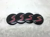 자동차 스타일링 4pcs 56.5mm 타이어 휠 Hubcaps 원 커버 스티커 미니 쿠퍼 JCW Clubman Countryman R50 R52 R55 R56 R57 R58