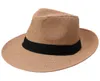 Designer Hat Summer Straw Hat Men and Women Big Cowboy Hat Panama Straw hoeden Outdoor Sportcaps brede rand hoeden6250280