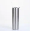 Stainless Steel Straight Water Bottle Insulated Tumbler Thermos Cups Vacuum Beer Coffee Mug Lids Straws 20Oz Double Layer Drinkwar6657135