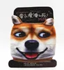 Cartoon Puppy Pet Dog Husky Expression Cotton Face Mask Cover Adult Teen Face Mask with Ear Slits Washable Reusable Fancy Dress Party Masks