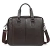 Nesitu di alta qualità A4 nero blu caffè vera pelle ufficio uomo valigetta portafoglio business borse a tracolla M2556051