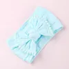 Sweet Soft Lace Headbands Baby Jacquard Hair Accessories Knot Hair Bow Soft band Whole 27 Colors European Cute head band Bouti1267509