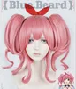 Macross Makina Nakajima Cos Pruiken Rook Roze Anime Cosplay Haar Pruik