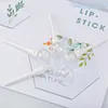 Transparent 6ml Lipgloss Plastic Bottle Containers Empty Clear Lip gloss Tube Eyeliner Eyelash Container