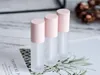 DIY 핑크 립 글로스 컨테이너 젖빛 립 튜브 미니 립글로스 분할 병 유약 비우기
