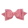 5 polegadas Bebé Glitter Cabelo Bow Kids Hairpins Clipe para crianças acessórios de cabelo TS206