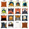 Hallowmas Calabaza Cuadrado Sofá Throw Funda de almohada Cojín trasero del coche Decoración Cubierta Fantasma de Halloween Funda de almohada Decoración para el hogar LJJK1826