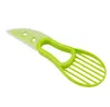 3-in-1 Avocado Slicer Shea Corer Butter Peeler Fruit Cutter Pulp Separator Plastic Knife Kitchen Vegetable Tools