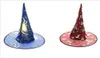 Free shipping-Halloween Costumes Halloween Party Props Cool Witches Wizard Hats Various Color Hot Sale 20pcs/lot