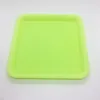 Square Colorful Mini Plastic Display Storage Tray Grinder Plate Preroll Rolling Handroller Machine Tool Herb Tobacco Cigarett SM1195711