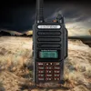 보풍 UV9R-ERA 무전기 18W 128 채널 9500mAh VHF UHF 휴대용 양방향 라디오 - 블랙 미국 플러그