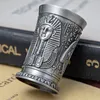 Ancient Egypt Metal S Glass Bar Home Cocktail Liquor Copper Cup Short Wine Glasses Pharaoh Cleopatra Rameses Ra God187c