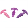 Plug Anal en Silicone unisexe, 3 styles différents, jouets pour adultes, pour hommes/femmes, entraîneur Anal pour Couples