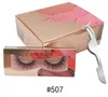 2020 Freies Verschiffen ePacket 10 Paare / set 3D Mink Wimpern Wimpernverlängerung handgemachte gefälschte Wimpern Voluminöse falsche Wimpern + TWEEZ happy_mei