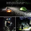 Groothandel Hot 5 LED-koplamp T6 Koplamp 4 Modi Zoomable LED-koplamp Oplaadbare Head Lamp Zaklamp + 2 * 18650 Batterij + AC / DC Charger + Box