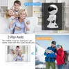 HISEEU 2MP1.3MP HD Wireless IP Camera Wi-Fi Robot Camera 1080P WiFi Night Vision Plug EU Plug