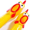 Pet игрушки Желтый Кричащие Rubber Chicken игрушки Pet Rubber Chicken Pet игрушки Три цвета Синий желтый и красный