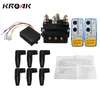 Freeshipping carro Universal Solenóide Twin Controlador de Controle Remoto Sem Fio Recuperação 4x4 12 V 500Amp HD Contator Controle de Guincho