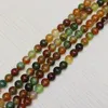 Encantos por atacado forma redonda contas de ágata 8mm pedra natural Bonito Beads para Jóias fazendo Pulseiras Colar Pingente Frete grátis