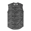 Canotta da uomo Bodybuilding allenamento palestre gilet Camouflage Camicie senza maniche in cotone per il tempo libero canotta uomo Fitness camicia fitness uomo