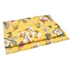 Largo 57 grosso impresso linho-como estofamento sofá tecido fronha material pelo quintal flor e pássaro series304d
