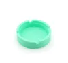 19 stilar Silicone Ashtray Creative Round Silicone Ashtray Anti-Shock Smoke Ash Tray Fashion Miljö Hotell Hem KTV Ashtray GB1628