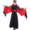 Moda-Halloween Costume da vampiro Queen Long Maxi Dress Party Costumi da strega Donne Giochi di ruolo Vestiti Masquerade Party Cosplay