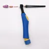 1PCS Air Cooled 125A TIG Torch Consumables WP 9F WP-9F Blue Head Body