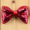 New Xmas silk ribbon Sequin Bows WITH CLIP Embroidery Sweet Gift Hairgrips For Girl Children Cute Small Hairpins Kids Hair Accesso1850471